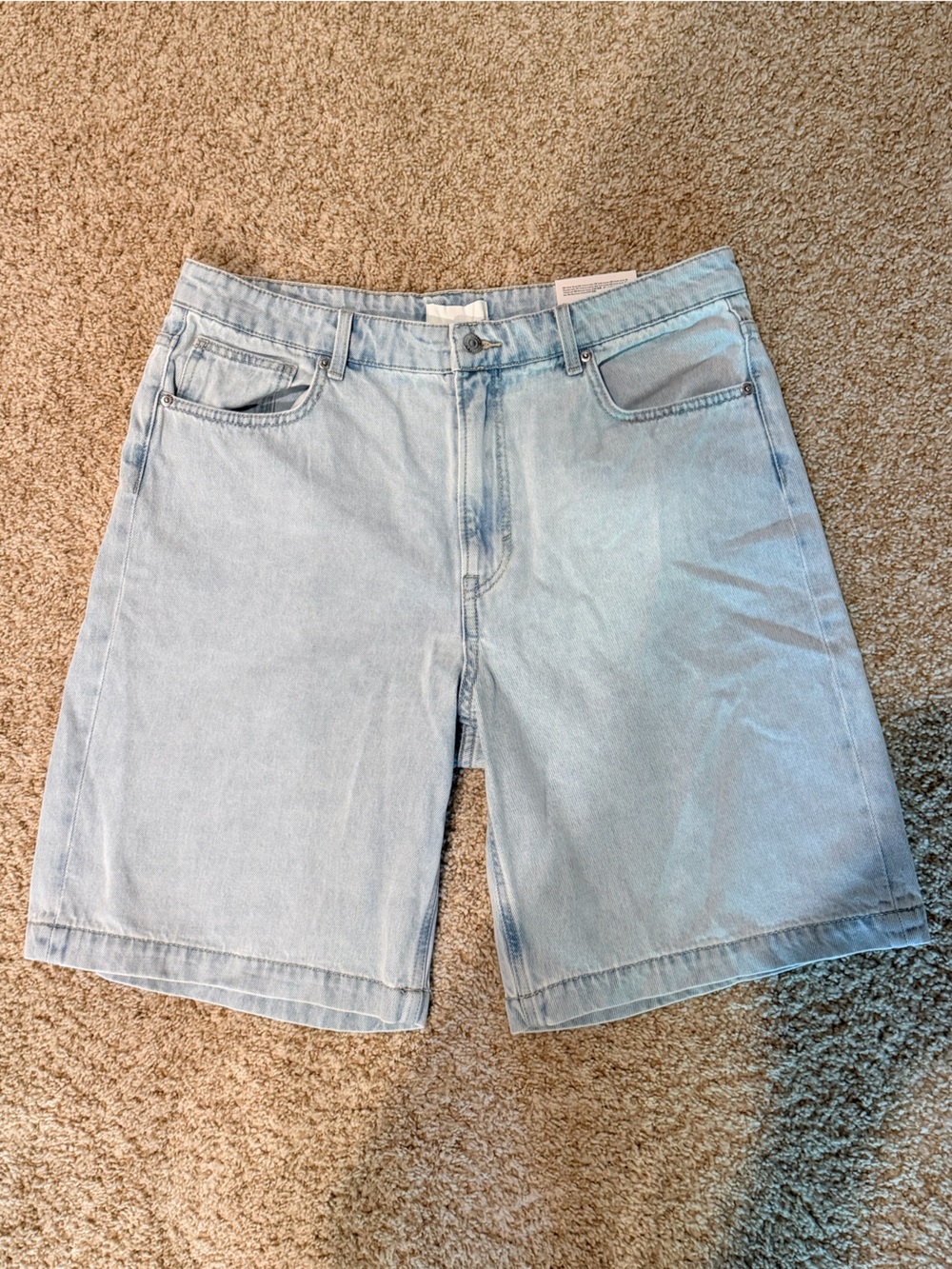 H&M DENIM BERMUDA SHORTS - Picture 2 of 6